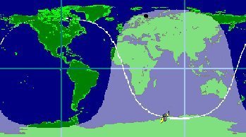 Orbital motion of TOPEX/Poseidon satellite