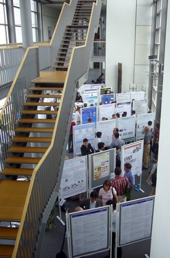 BIWIC Postersession 2008 at Max Planck Institute Magdeburg.