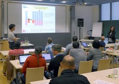Vortrag von J.R. Esquius, Cardiff Catalyst Institute, Großbritannien