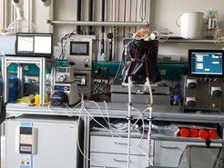 Fig. 2 Hollow fiber based perfusion with an orbital shaken bioreactor (OSB)