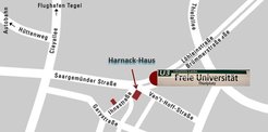 Map Harnack-Haus, Berlin, Germany