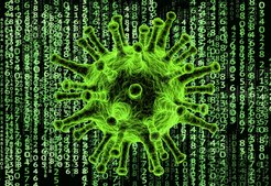 Mit Mathematik gegen das Corona-Virus (Symbolbild)