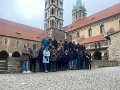 IMPRS researchers at the Naumburg Cathedral