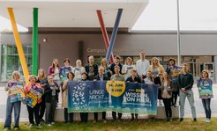 At the program kick-off for the Science Night in Magdeburg, representatives of the participating institutions presented their highlights. (May 19, 2025 at the Otto von Guericke University Magdeburg)