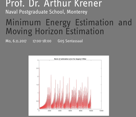 Magdeburg Lectures on Optimization and Control: Minimum Energy Estimation and Moving Horizon Estimation Magdeburg Lectures on Optimization and Control: Minimum Energy Estimation and Moving Horizon Estimation