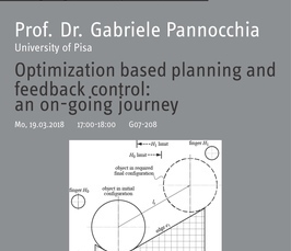 Magdeburg Lectures on Optimization and Control: Optimization based planning and feedback control: an on-going journey