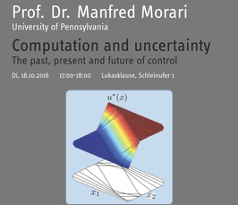 Magdeburg Lectures on Optimization and Control: Computation and uncertainty — The past, present and future of control Magdeburg Lectures on Optimization and Control: Computation and uncertainty — The past, present and future of control